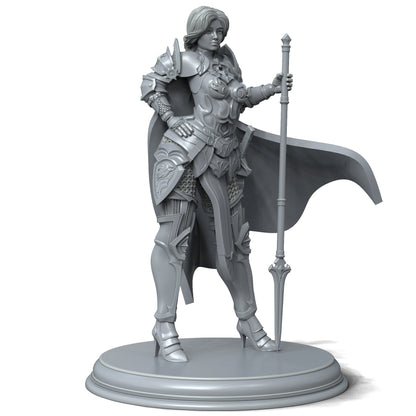 Tiana Paladin of Justice Kickstarter | FireForge Studios | 32mm or 75mm