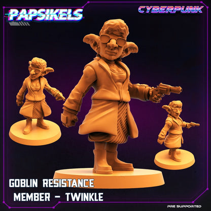 Matrix Goblins Set: Cyberpunk Virtual World 32mm Miniatures for RPG and TTRPG Gaming by Papsikels