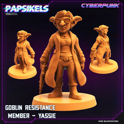 Matrix Goblins Set: Cyberpunk Virtual World 32mm Miniatures for RPG and TTRPG Gaming by Papsikels