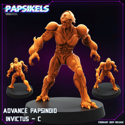 Cyberpunk, Advance Papsilord Invictus (Guyver), Papsikels, 32mm Mini