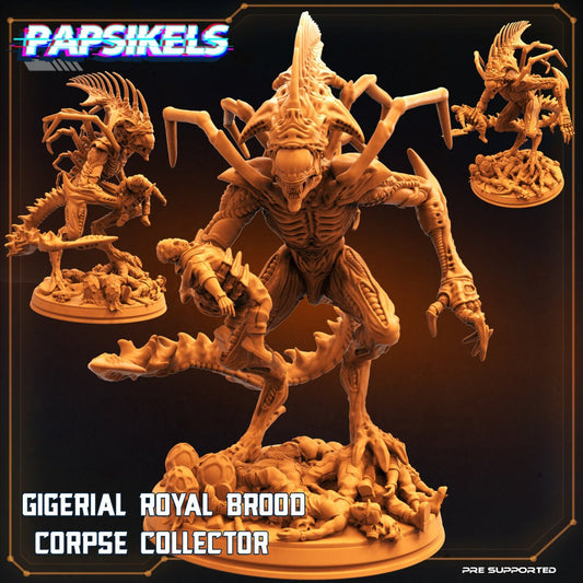 Xenomorph Gigerian Royal Brood Corpse Collector, Papsikels Miniature, 32mm