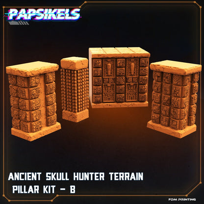Ancient Ckull Hunters Modular Terrain , Resin Miniature - Tabletop miniature - 32mm