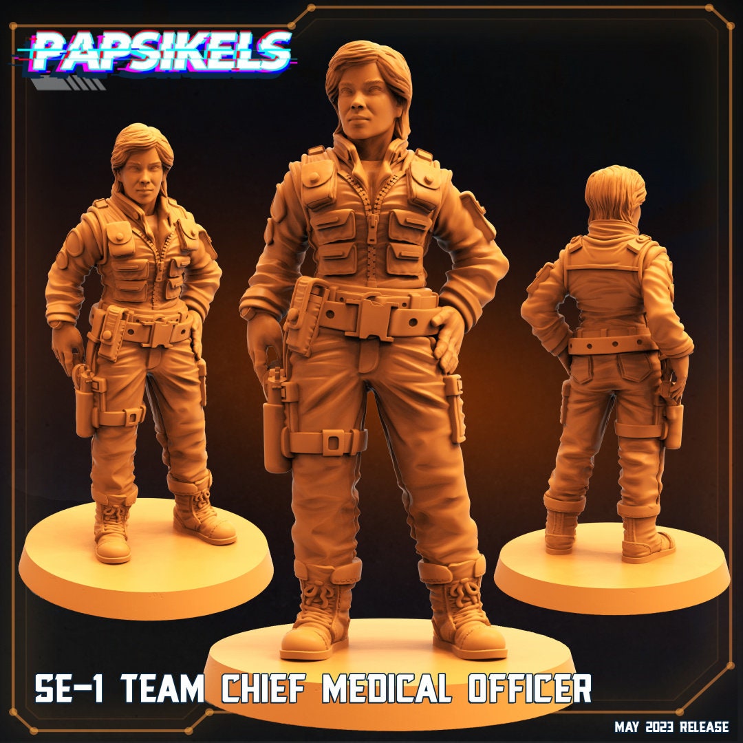 Star Entrance - SE-1 Team , Papsikels, 32mm Mini