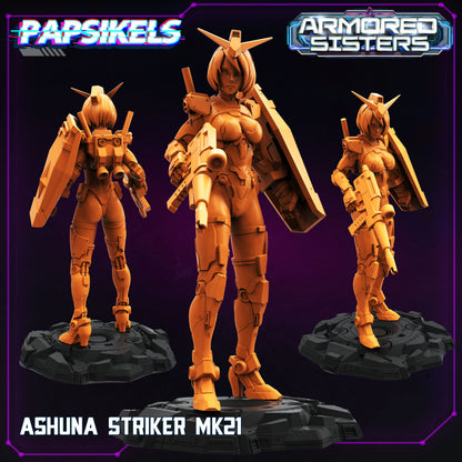 Papsikels Armored Sisters Campaign, Papsikels, 32mm or 75mm Mini