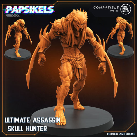 Skull Hunters - Ultimate Assassin Skull Hunter, Papsikels, Resin - Tabletop miniature - 32mm