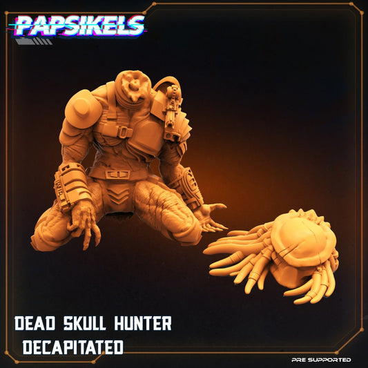 Dead Skull Hunter - Decapitated  - Papsikels, 32mm Mini