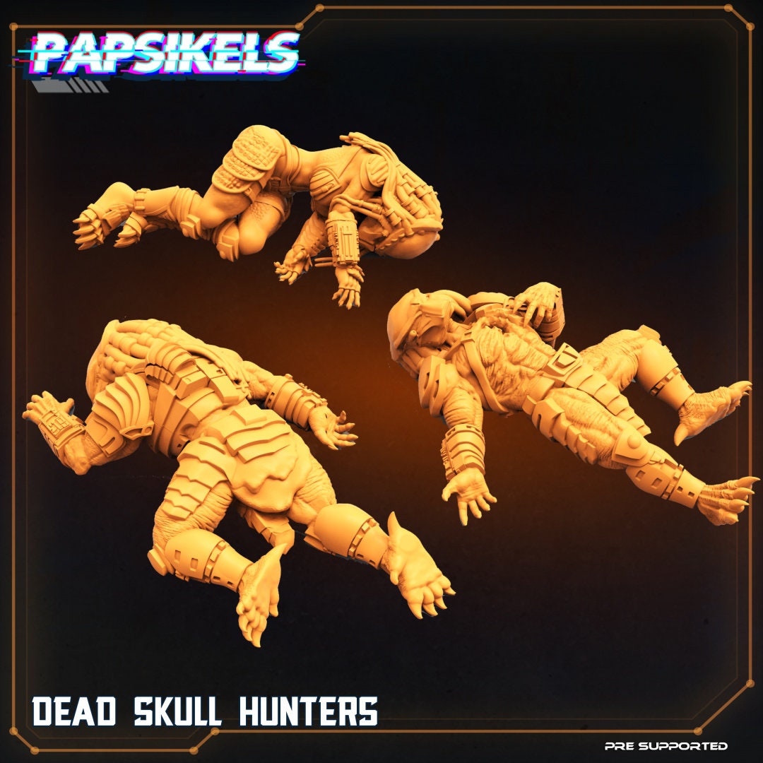 Dead Skull Hunters - Papsikels, 32mm Mini