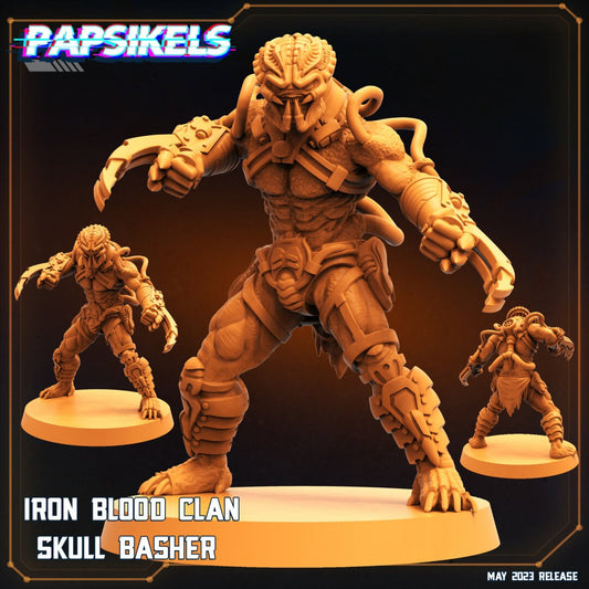 Skull Hunters - Iron Blood Clan | Papsikels, Resin Miniature - Tabletop  Miniature - 32mm