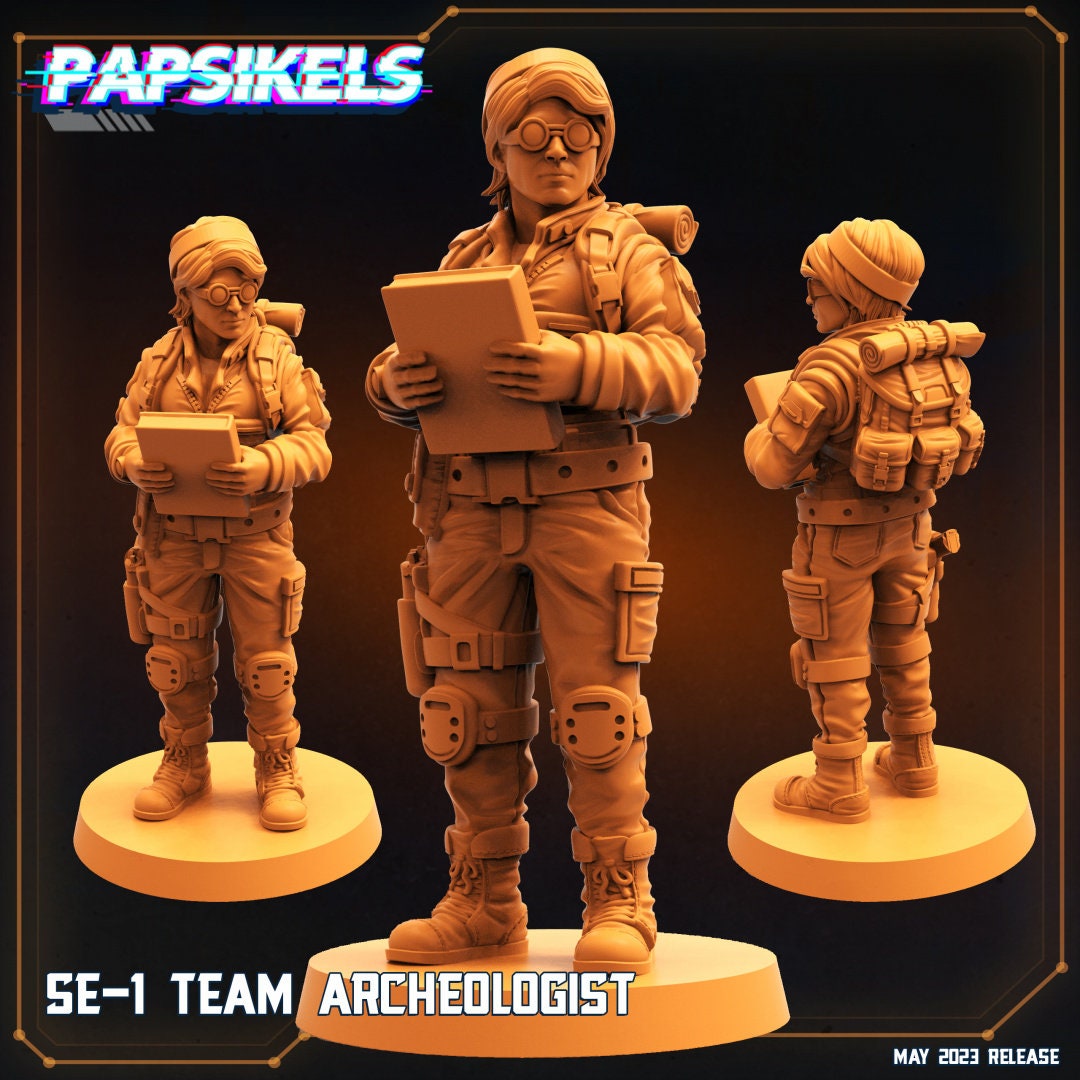 Star Entrance - SE-1 Team , Papsikels, 32mm Mini