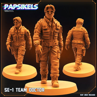 Star Entrance - SE-1 Team , Papsikels, 32mm Mini