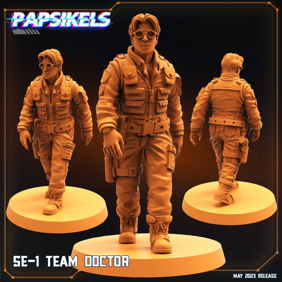Star Entrance - SE-1 Team , Papsikels, 32mm Mini