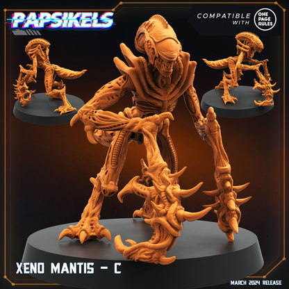 Xeno Mantis - Aliens, Papsikels, 32mm Mini