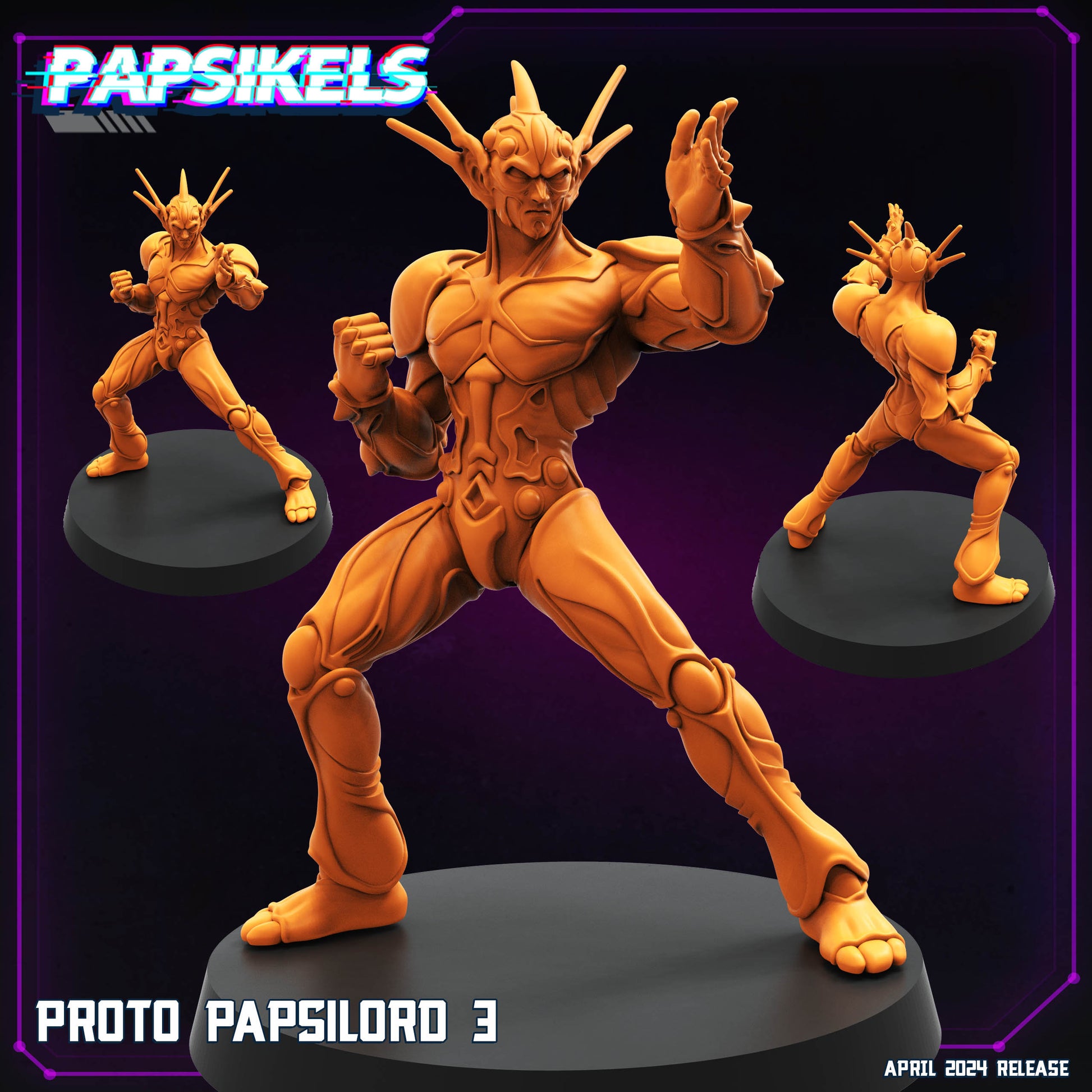 Cyberpunk, Imakarum Proto Papsilord (Guyver), Papsikels, 32mm Mini