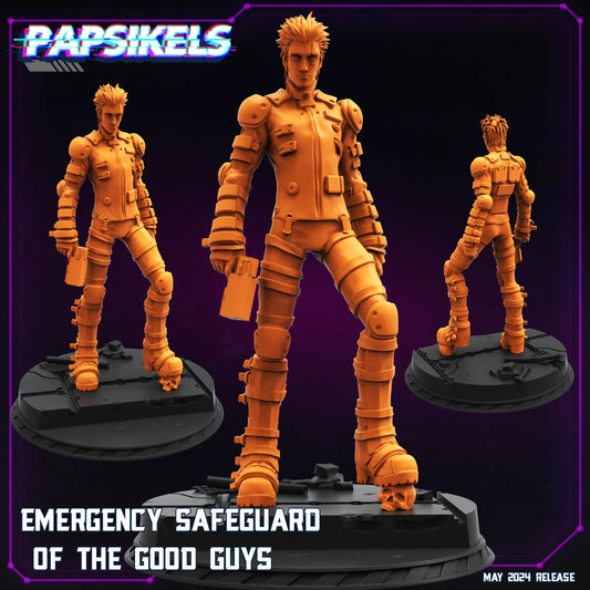 Cyberpunk, Emergency Safeguard of the Good Guys - Blame Anime, Papsikels, 32mm or 75mm Mini
