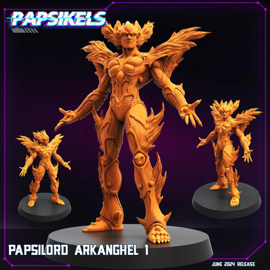 Cyberpunk, Papsilord Arkanghels - Guyver Anime, Papsikels, 32mm or 75mm Mini