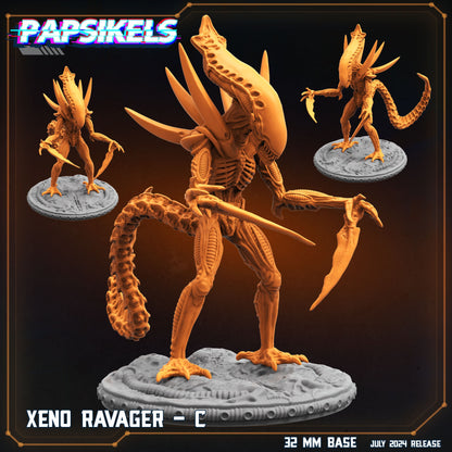 Xeno Ravagers- Aliens, Papsikels, 32mm Mini