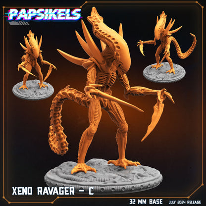 Xeno Ravagers- Aliens, Papsikels, 32mm Mini
