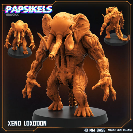 Xenomorph Xeno Loxodon, Papsikels Miniature