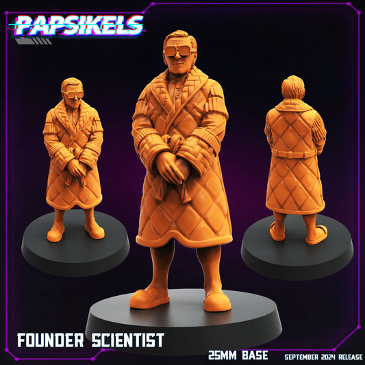 Cyberpunk, Founder Scientist, Papsikels, 32mm Mini