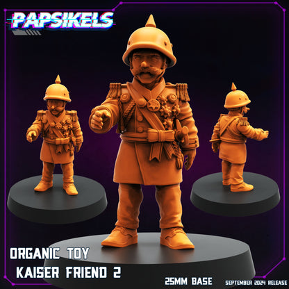 Organic Toy Friends | Papsikels, Resin Miniature - Tabletop miniature - Fantasy Miniature - 32mm