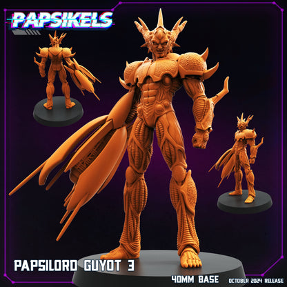 Cyberpunk, Papsilord Guyot (Guyver), Papsikels, 32mm Mini