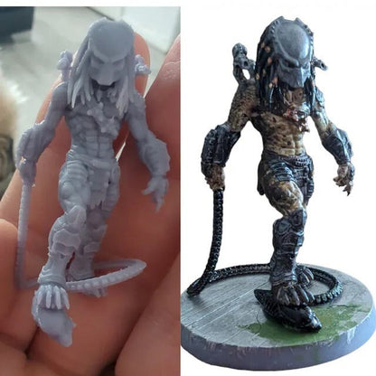 Skull Hunters - Whip Wulfen Skull Hunter, Papsikels, Resin - Tabletop miniature - 32mm
