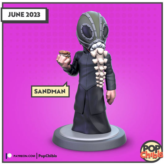 Sandman Chibi | KS | 75mm Scale | Pop Minis | Pop Chibis | Resin Miniatures