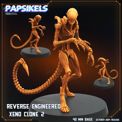 Alien vs Human Scavenger Romulus: 32mm Reverse-Engineered Xeno Clone Miniature Miniatures for RPG & Tabletop Games