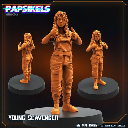 Aliens Vs Humans Scavenger Romulus, Young Scavenger , Papsikels, 32mm Mini
