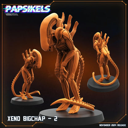Aliens Vs Humans Execration Romulus, Xeno Big Chaps, Papsikels, 32mm Mini