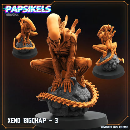 Aliens Vs Humans Execration Romulus, Xeno Big Chaps, Papsikels, 32mm Mini