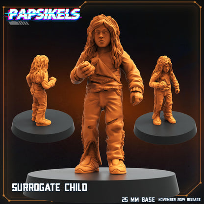 Aliens Vs Humans, Surrogate Child - Newt, Papsikels, 32mm Mini
