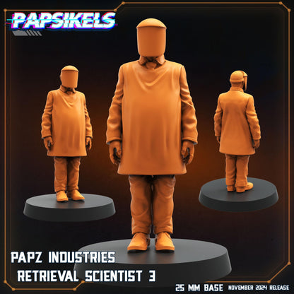 Aliens Vs Humans Execration Romulus, Papz Industries Retrieval Scientists, Papsikels, 32mm Mini