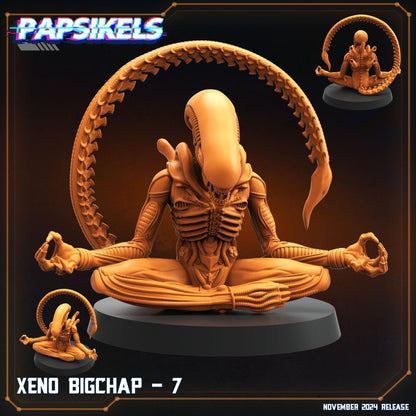 Aliens Vs Humans Execration Romulus, Xeno Big Chaps, Papsikels, 32mm Mini