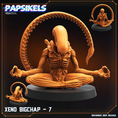 Aliens Vs Humans Execration Romulus, Xeno Big Chaps, Papsikels, 32mm Mini