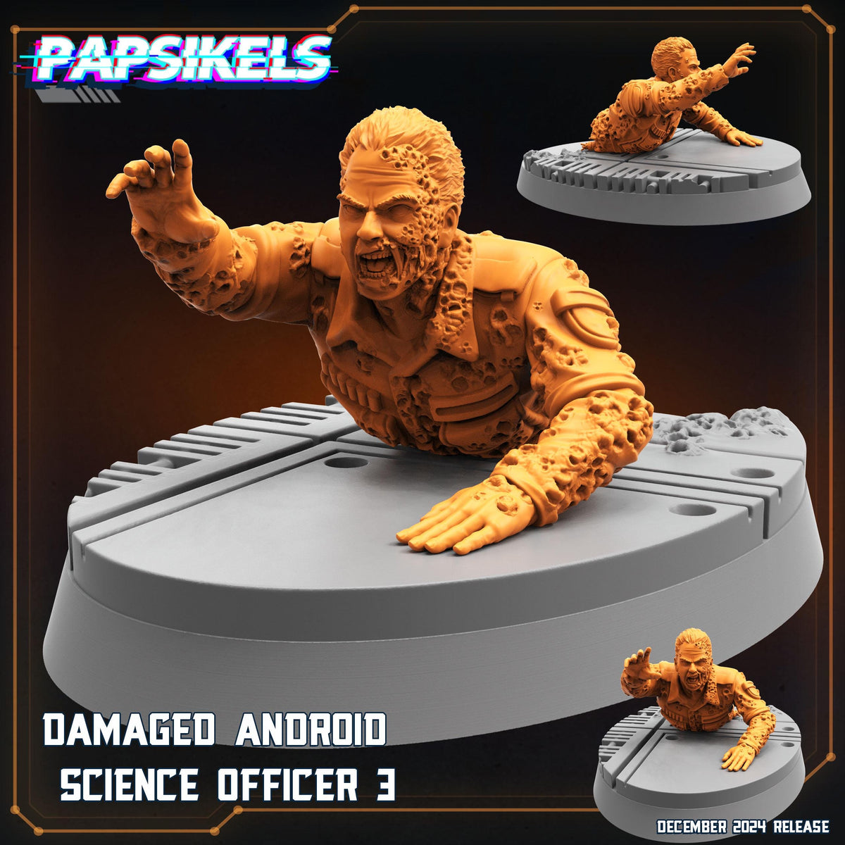 Android Rook Romulus Aliens Vs Humans - Space Dead - Romulus - Damaged Android Science Offi ...