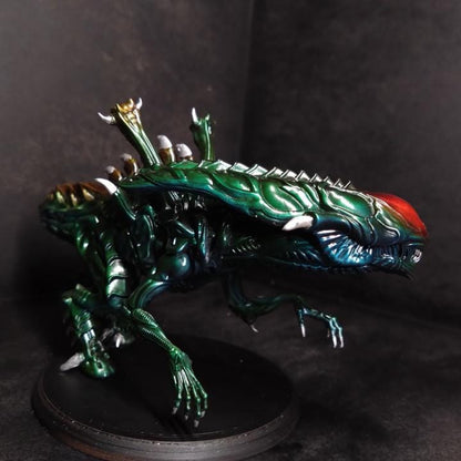 Aliens Vs Humans -  Xenomorph Xeno Parasaurolophus Miniature: Epic Alien Encounter for RPG and TTRPG Games