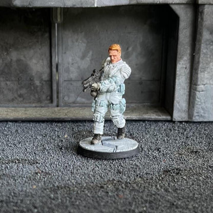 Xenowars Genesis Exterminator E-5000: Sci-Fi Resin Miniature for Tabletop RPG & Wargaming (32mm)