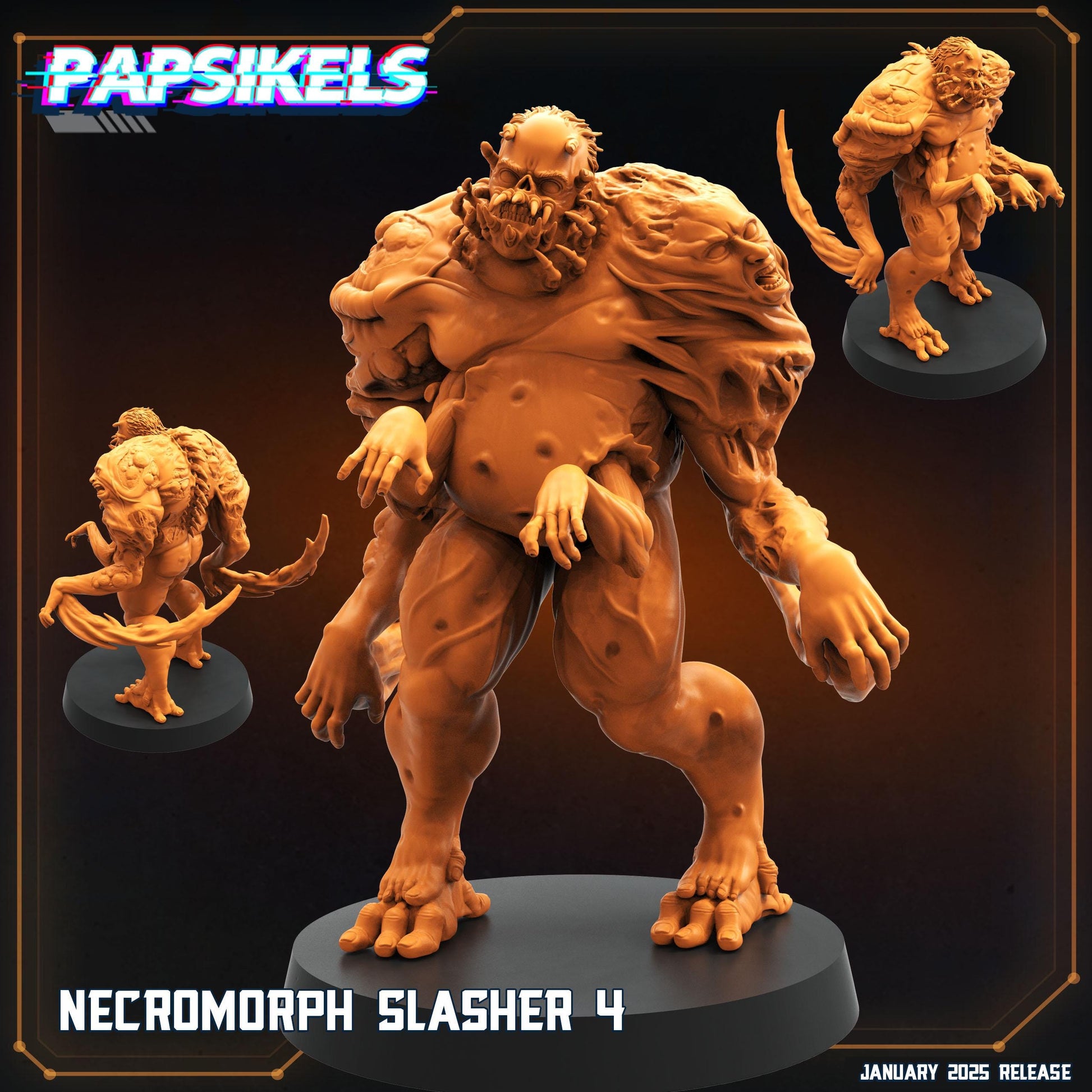 Aliens Vs Humans - Ascension - Necromorph Slashers Set - Dead Space, Papsikels, 32mm Mini