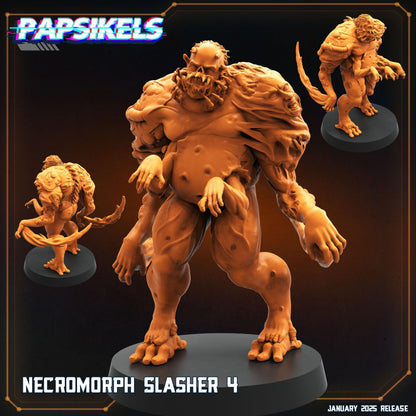 Aliens Vs Humans - Ascension - Necromorph Slashers Set - Dead Space, Papsikels, 32mm Mini