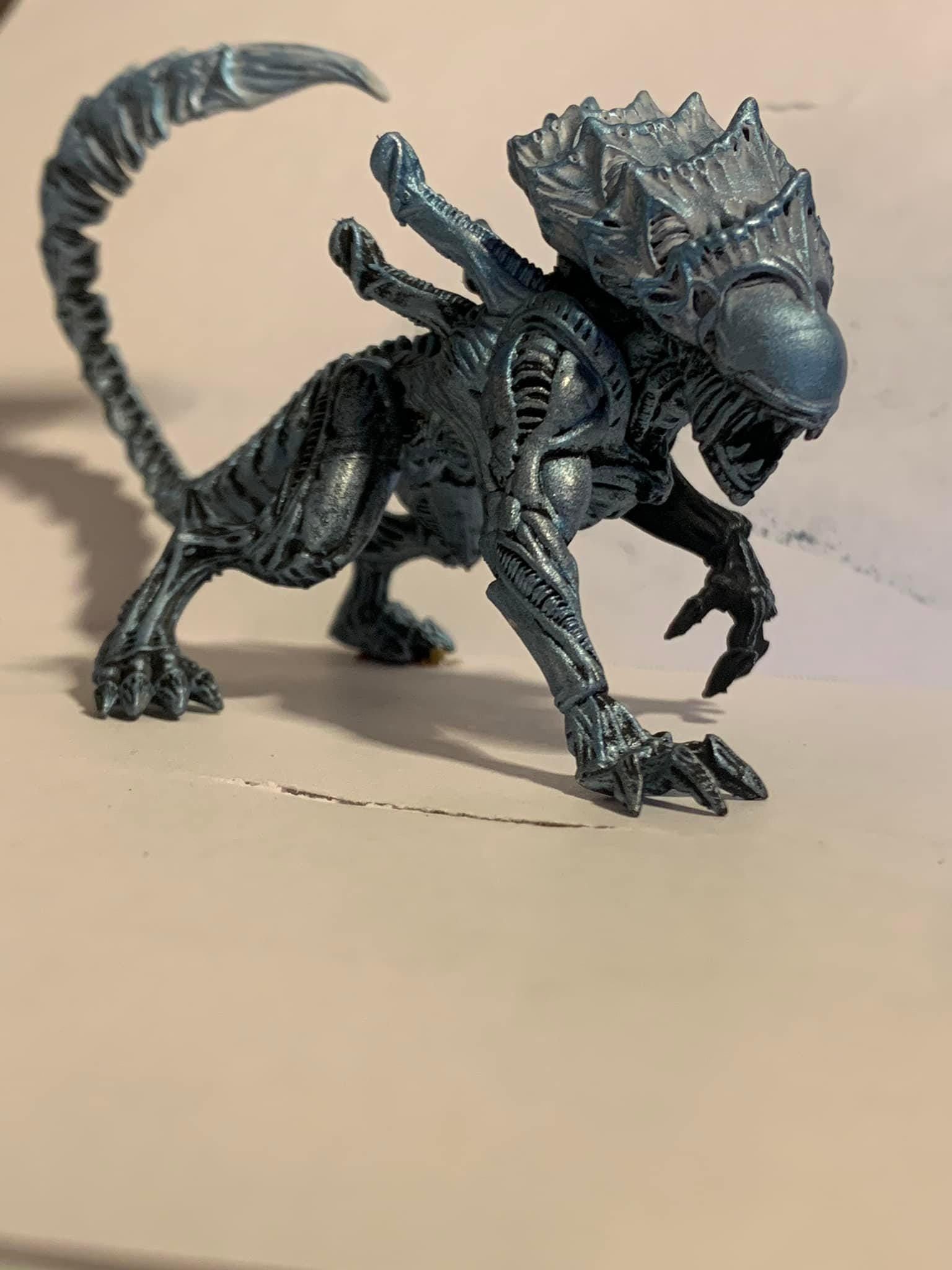 Xenomorph Xeno Brood Ripper Miniature: 32mm Papsikels Alien Figure for RPG, Tabletop Gaming & Collection