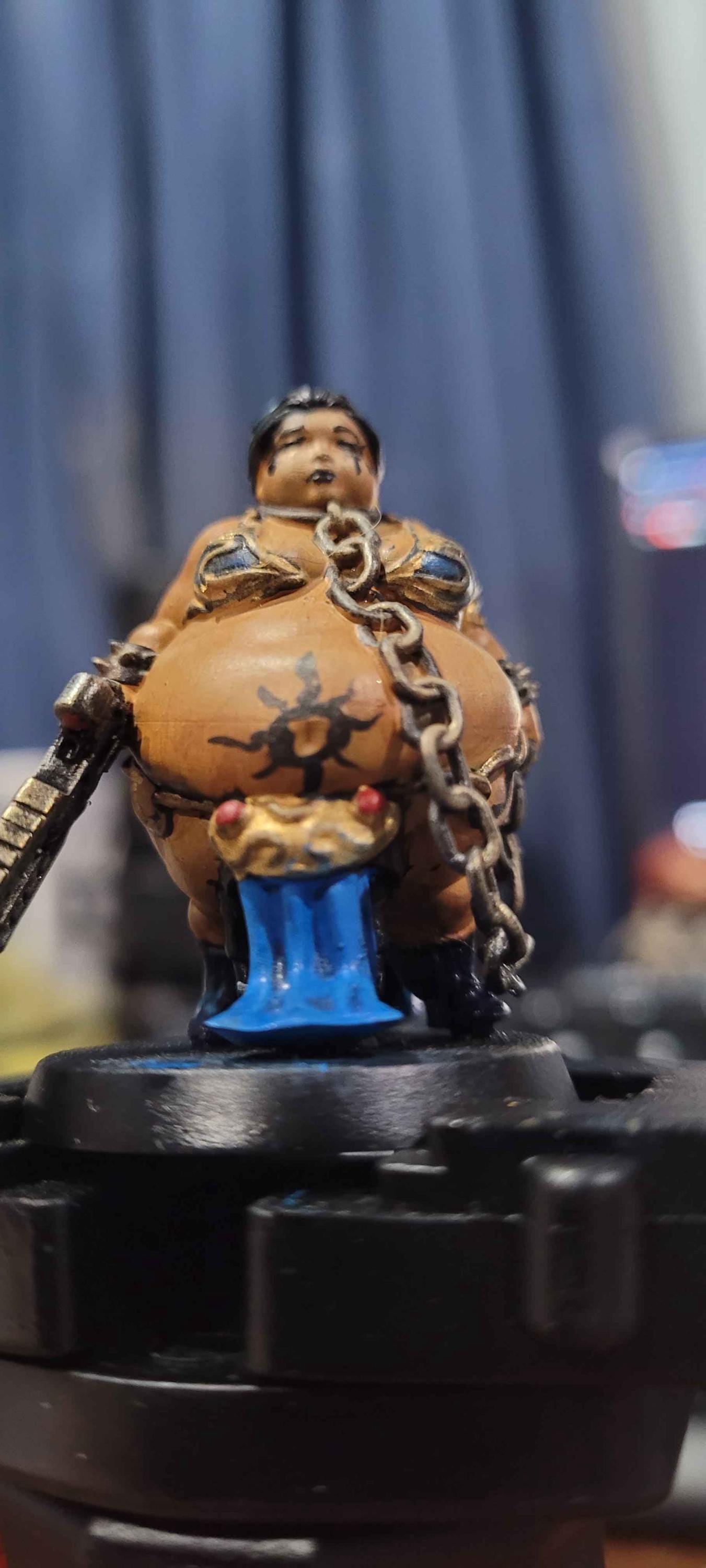 Cyberpunk Batchoy Gang Muse: Lady Sweet Mimosa Leia 32mm Miniature for RPG & TTRPG Gaming