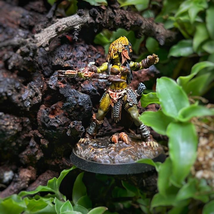 Widow Skull Hunter Owl: 32mm Resin Miniature for Tabletop RPG & One Page Rules Army