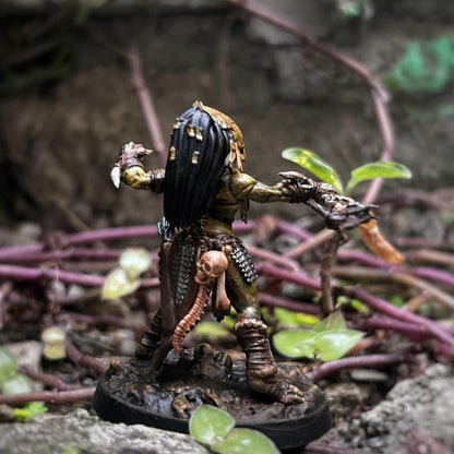 Widow Skull Hunter Owl: 32mm Resin Miniature for Tabletop RPG & One Page Rules Army