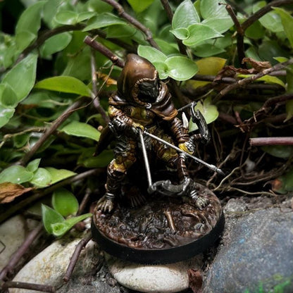 Skull Hunter Miniature - One Page Rules Army - Widow Si El - 32mm Tabletop Figurine