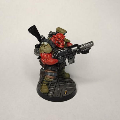 Colonial Captain Rene Rekestas Miniature - 32mm UGOK Officer for Wargaming, RPG, and Tabletop Games