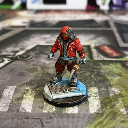 Fukimasa Tech Ninja Resin Miniature: 32mm Fantasy Tabletop Figurine for RPG, Sci-Fi Gaming, and Collectors