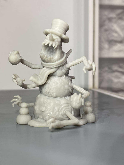 Angry Snowman, Papsikels, Resin Miniature - Tabletop miniature - Fantasy Miniature - 32mm