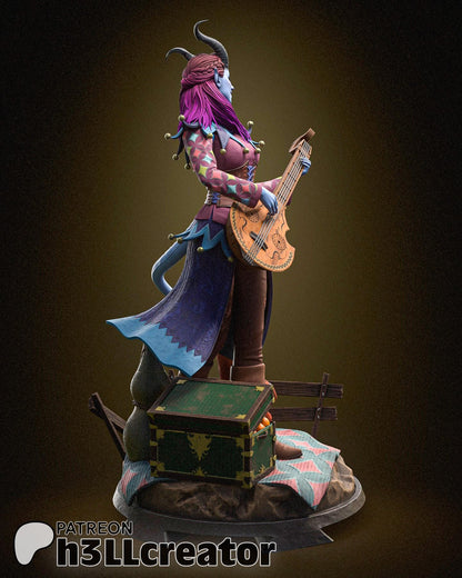 Alfira from Baldur's Gate 3 (fan art) | Full Model or Bust | Miniature scale 1:12 | h3LL Creator | DIY Model Kit