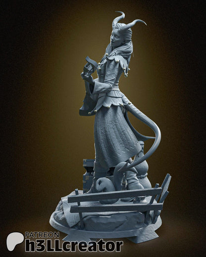 Alfira from Baldur's Gate 3 (fan art) | Full Model or Bust | Miniature scale 1:12 | h3LL Creator | DIY Model Kit